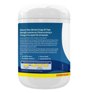 (PRE ORDER) Nature's Way Ultimate Omega 3x Triple Strength 150 Capsules shelf life 2yrs